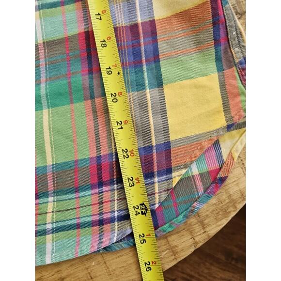 Polo Ralph Lauren Custom Fit Plaid Women’s Size S Button Up Preppy Picnic - Picture 7 of 8